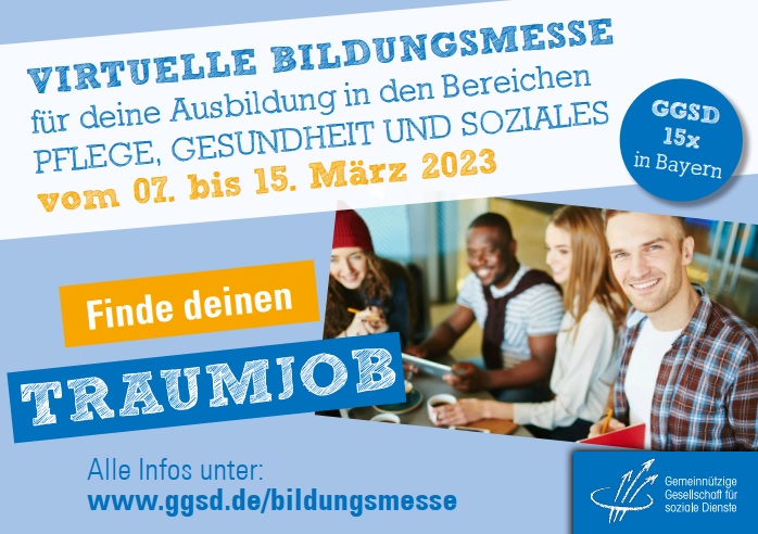 Virtuelle Bildungsmesse der GGSD 2023