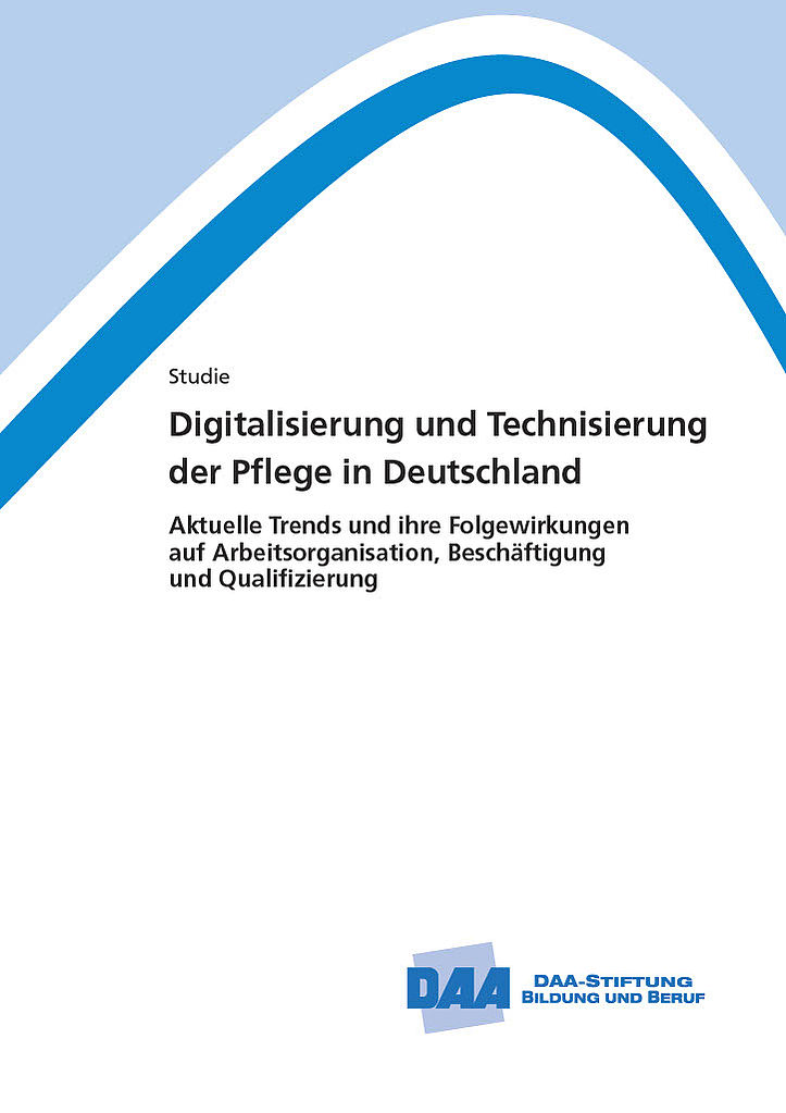 Titelbild Digitalisierung in der Pflege